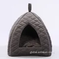 Pet Cave House Pet Customized Luxury Cat House Portable Cave Bed Factory